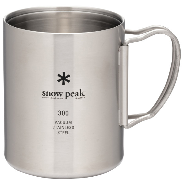 Snow Peak - Stainless Vacuum Double Wall - Becher Gr 300 ml;450 ml grau von Snow Peak