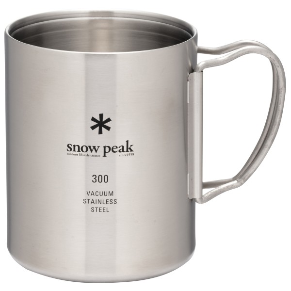 Snow Peak - Stainless Vacuum Double Wall - Becher Gr 300 ml grau von Snow Peak