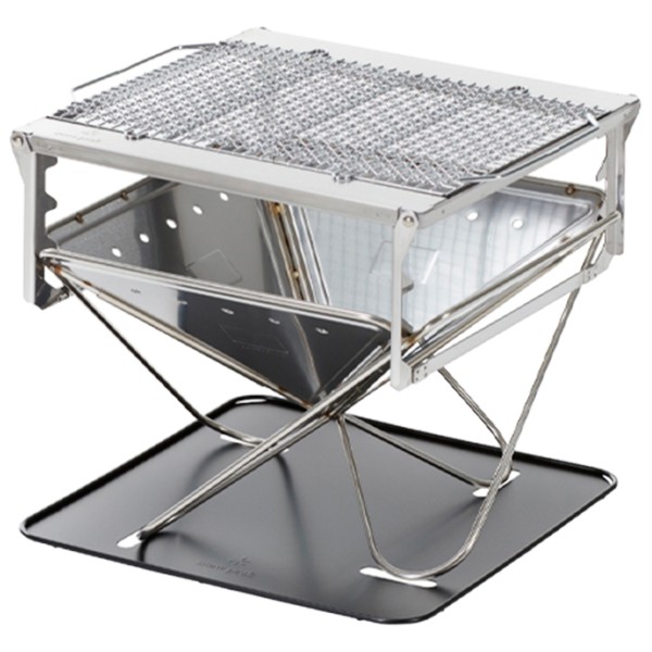 Snow Peak - Takibi Fire & Grill - Grill metallic von Snow Peak