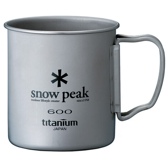 Snow Peak - Titanium Single Cup - Tasse Gr 450 ml;600 ml blau;grau;lila von Snow Peak