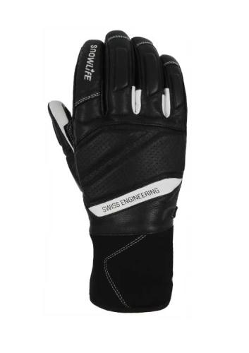 Snowlife Anatomic DT Skihandschuh - black/white (Grösse: LM) von Snowlife