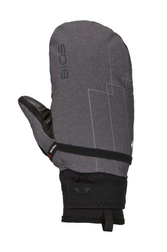 Snowlife BIOS Groove Cap Skihandschuh - black/graphite (Grösse: MXL) von Snowlife