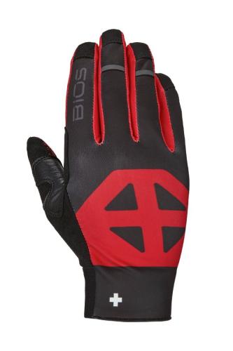 Snowlife BIOS Moover Skihandschuh - black/red (Grösse: LL) von Snowlife