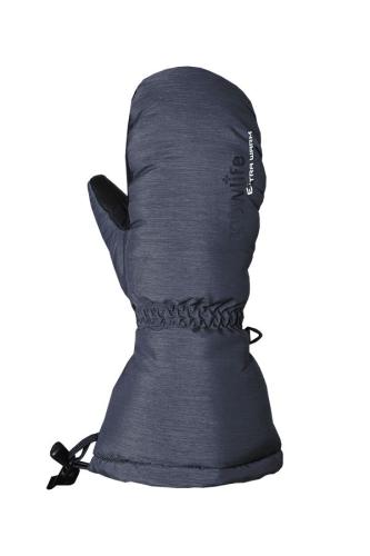 Snowlife Big Down DT Mitten - midnight melange (Grösse: LS) von Snowlife