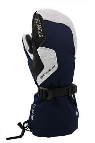 Snowlife Capricorn DT Eco Mitten Snowboardhandschuh - navy/white/black (Grösse: LM) von Snowlife