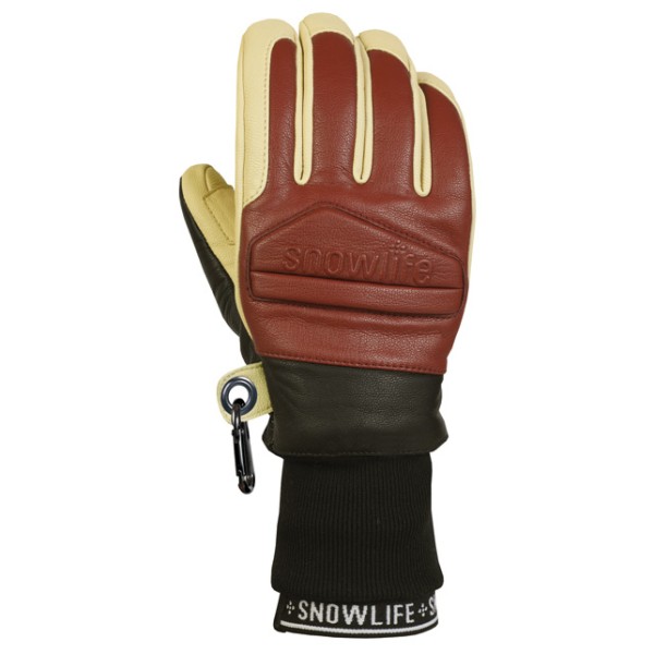 Snowlife - Classic Leather Glove - Handschuhe Gr S braun von Snowlife