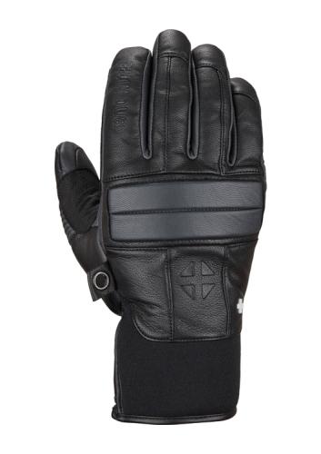 Snowlife Classic Leather Skihandschuh - graphite/black (Grösse: LL) von Snowlife