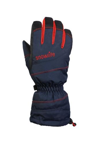 Snowlife Lucky GTX Kinder Skihandschuh - navy/orange (Grösse: JM) von Snowlife