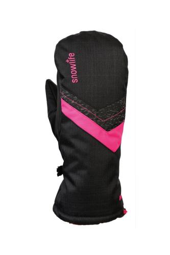 Snowlife JR Orion DT Mitten - graphite/pink (Grösse: JL) von Snowlife