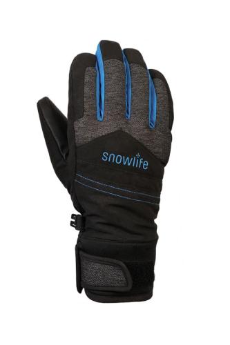 Snowlife Venture GTX Kinder Skihandschuh - black/blue (Grösse: JL) von Snowlife