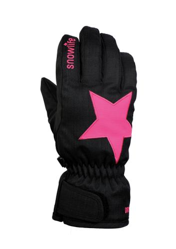 Snowlife Kids Sirius DT Glove - graphite/pink (Grösse: KL) von Snowlife