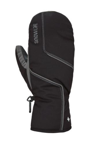 Snowlife Spark Mitten Skihandschuh - black/graphite (Grösse: LM) von Snowlife