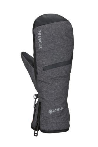 Snowlife Super GTX Primaloft Mitten Skihandschuh - grey/melange (Grösse: LL) von Snowlife