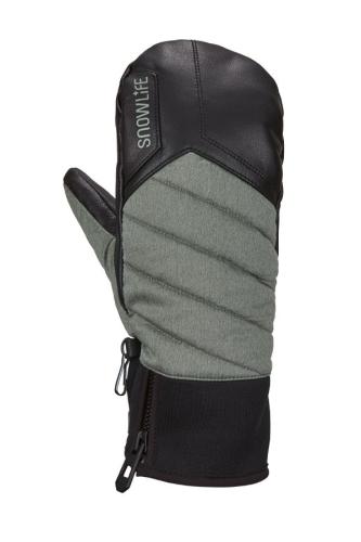 Snowlife Unity DT Mitten Skihandschuh - khaki/black (Grösse: LM) von Snowlife