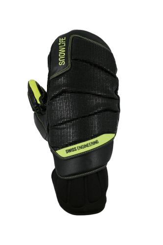 Snowlife World Cup Race Mitten Skihandschuh - black/green (Grösse: LL) von Snowlife