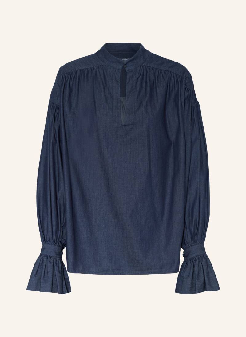 Sosue Oversized-Blusenshirt In Jeansoptik blau von SoSUE