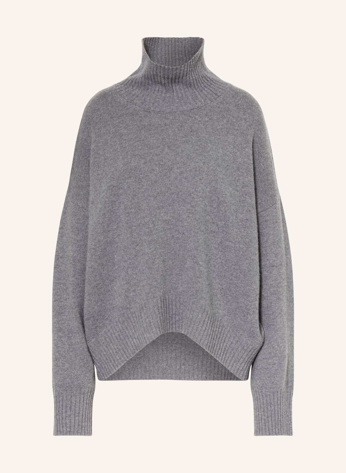 Sosue Oversized-Pullover Aus Merinowolle grau von SoSUE