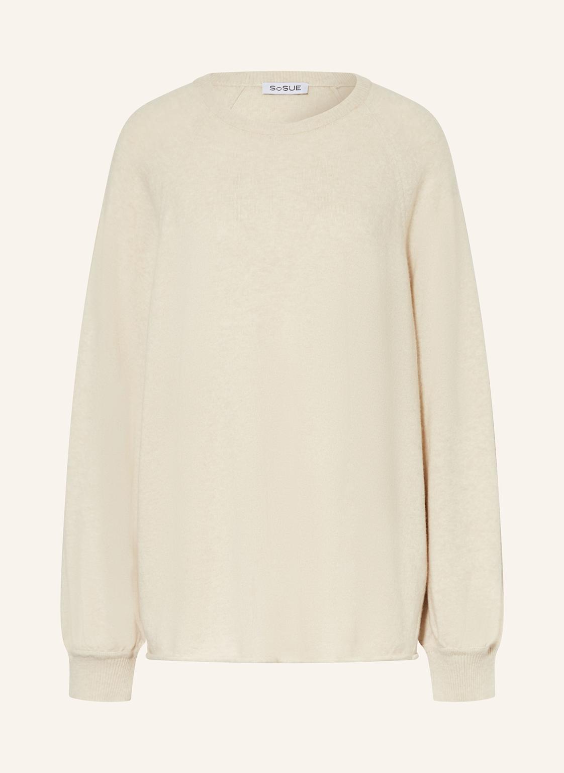 Sosue Pullover Aus Merinowolle beige Sosue Pullover Aus Merinowolle beige von SoSUE