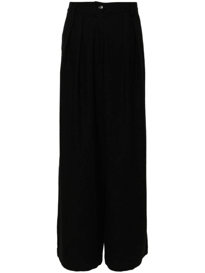 Société Anonyme Andy wide-leg trousers - Black von Société Anonyme