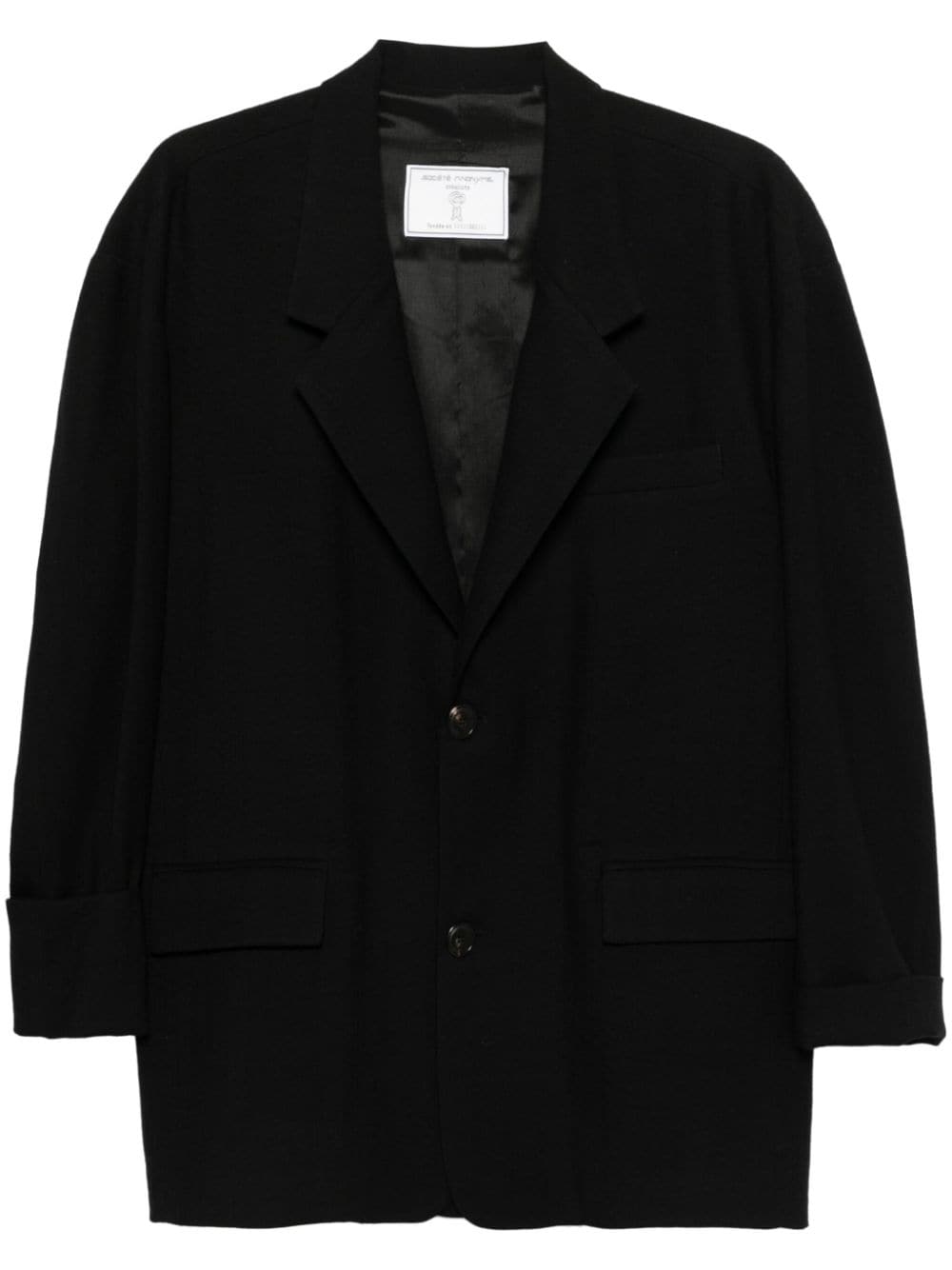 Société Anonyme Big Mama blazer - Black von Société Anonyme