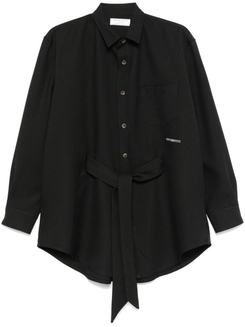 Société Anonyme Boyfriend shirt - Black von Société Anonyme