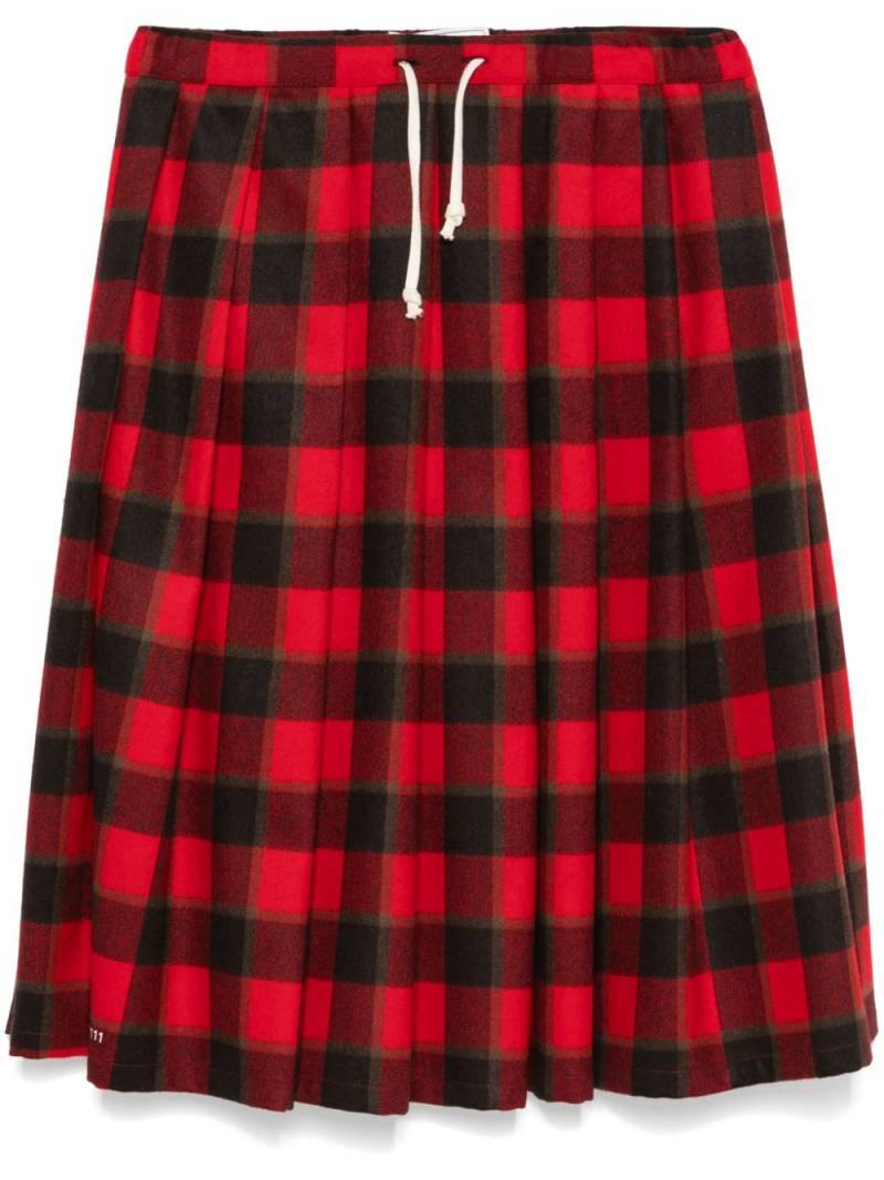 Société Anonyme Moscow midi skirt - Red von Société Anonyme