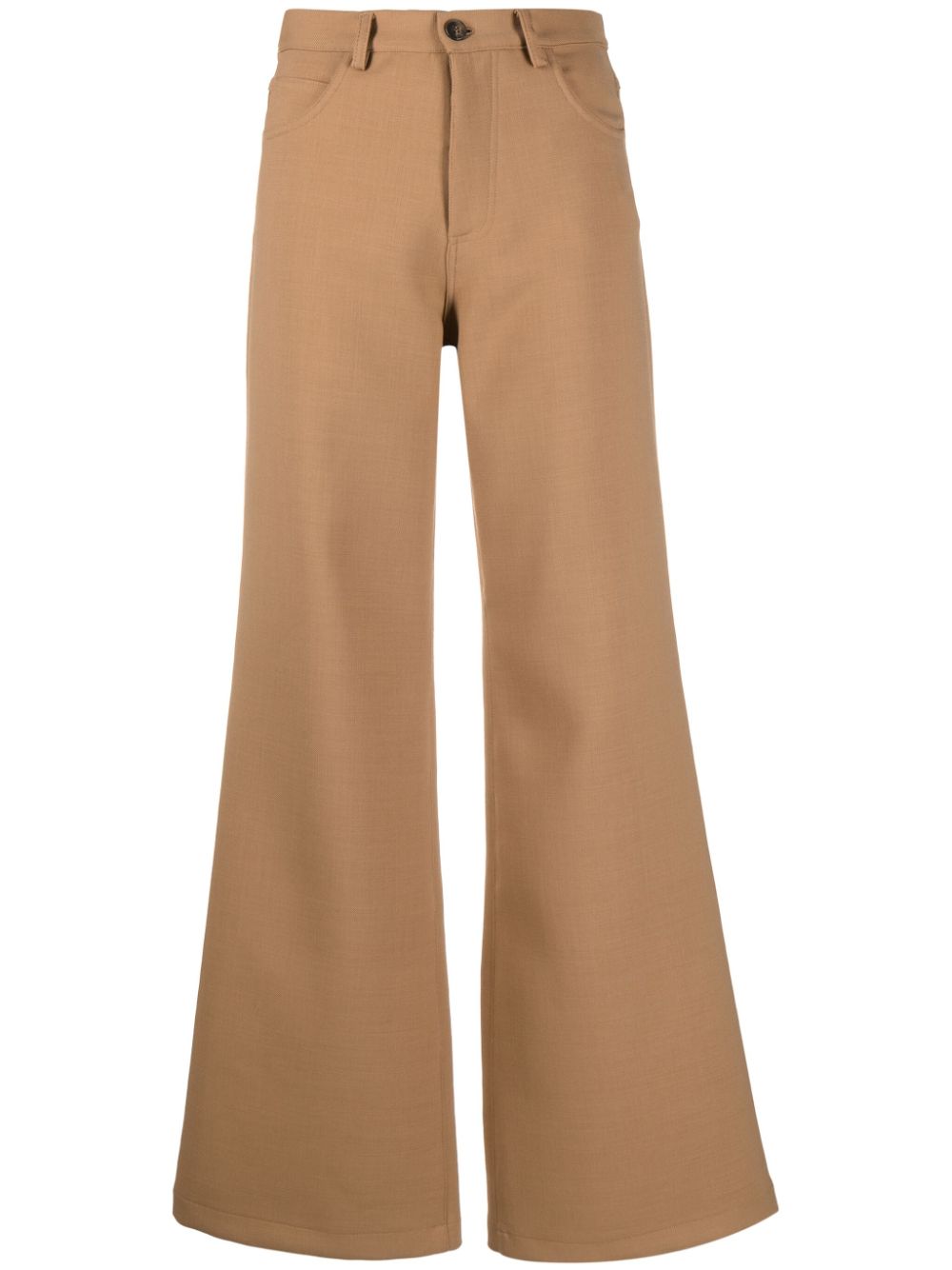 Société Anonyme Pausa flared trousers - Brown von Société Anonyme