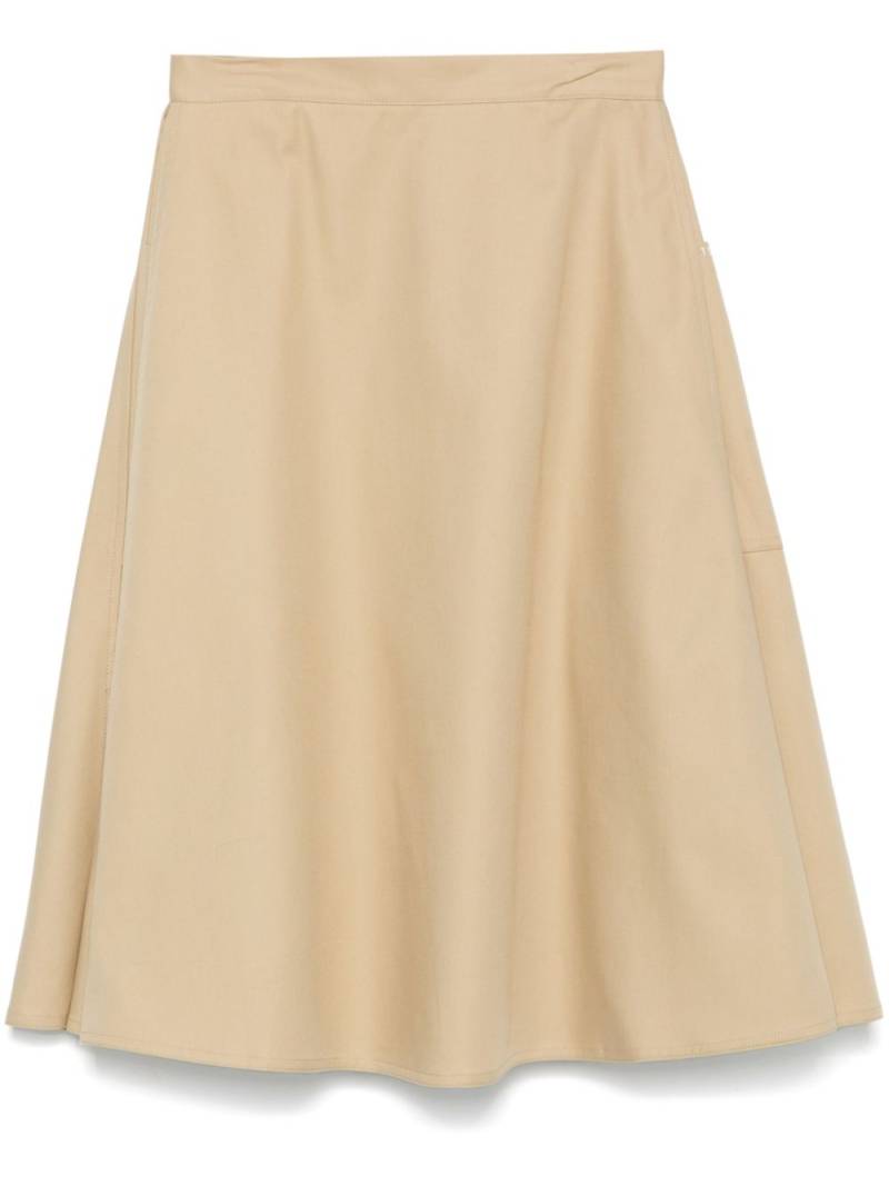 Société Anonyme RK midi skirt - Neutrals von Société Anonyme