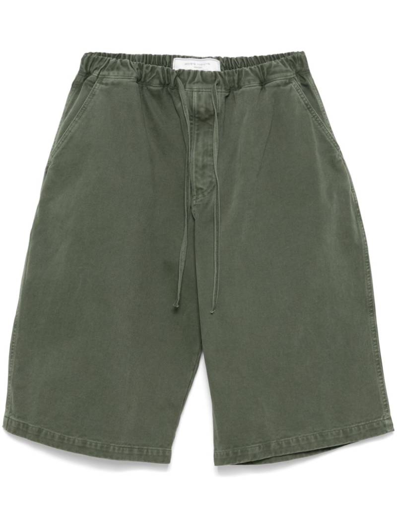 Société Anonyme drawstring bermuda shorts - Green von Société Anonyme