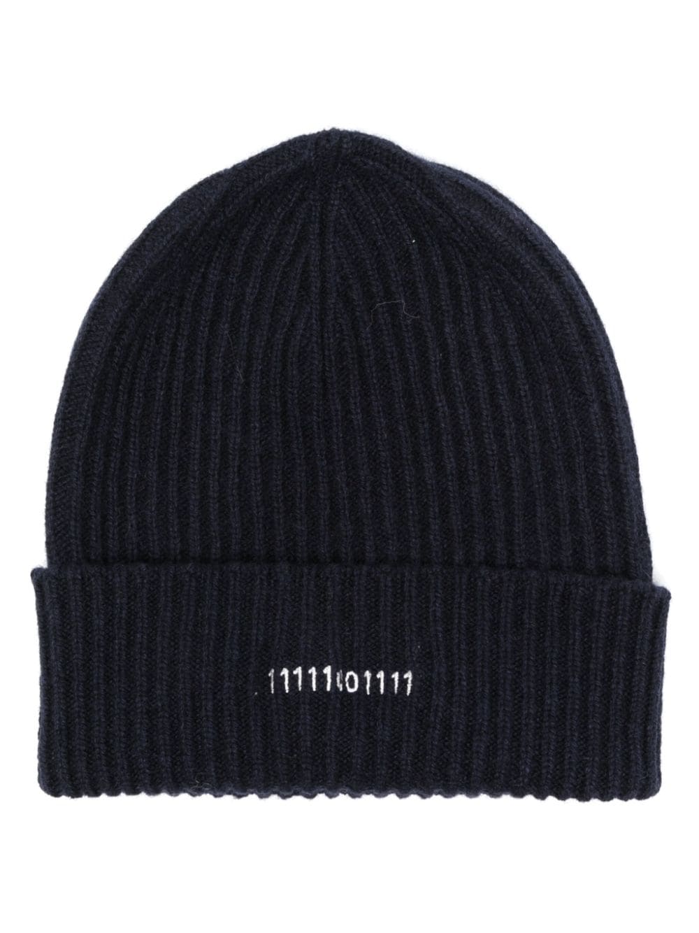 Société Anonyme embroidered-numbers beanie - Blue von Société Anonyme