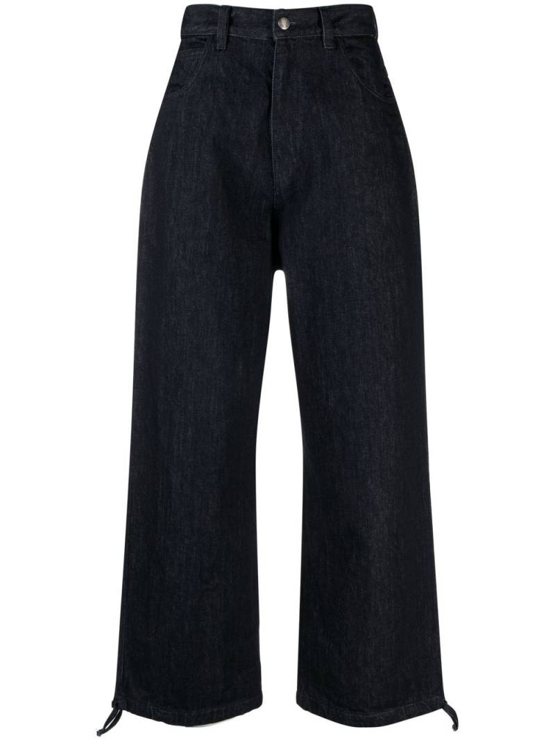 Société Anonyme high-rise tapered jeans - Blue von Société Anonyme