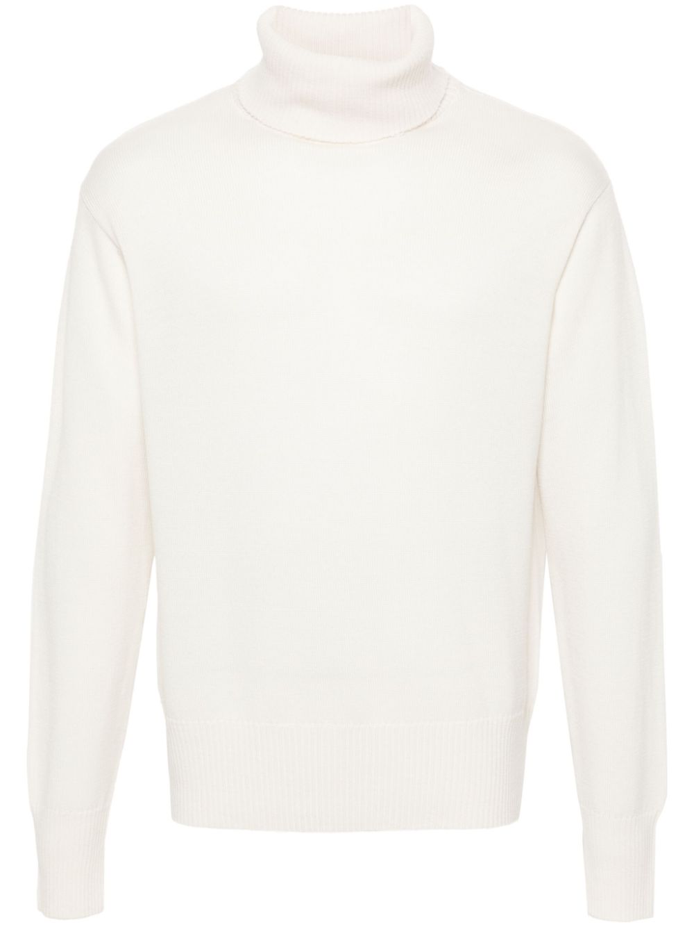 Société Anonyme number-embroidery sweater - Neutrals von Société Anonyme