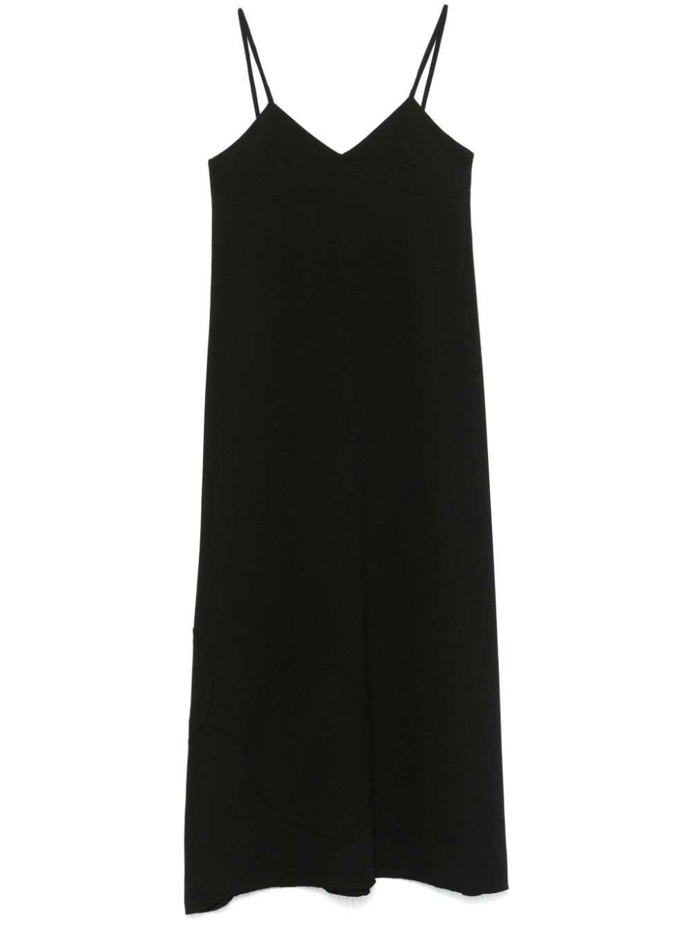 Société Anonyme patch-detail midi dress - Black von Société Anonyme