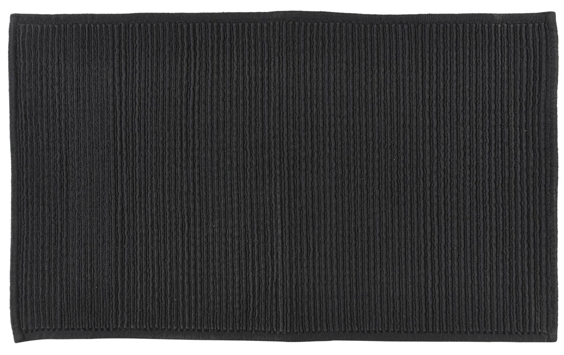 Södahl Badematte »Badteppich 50x80 Plissé Black« von Södahl