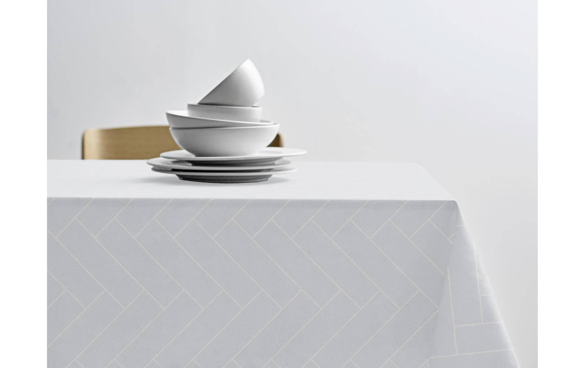 Södahl Tischdecke »Tischdecke Tiles Damask White rund« Södahl Tischdecke »Tischdecke Tiles Damask White rund« von Södahl