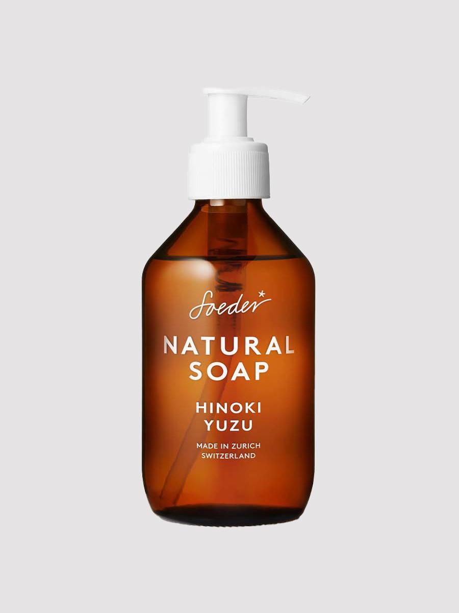 Natural Soap Hinoki Yuzu Körperpflege Damen  250ml von Soeder