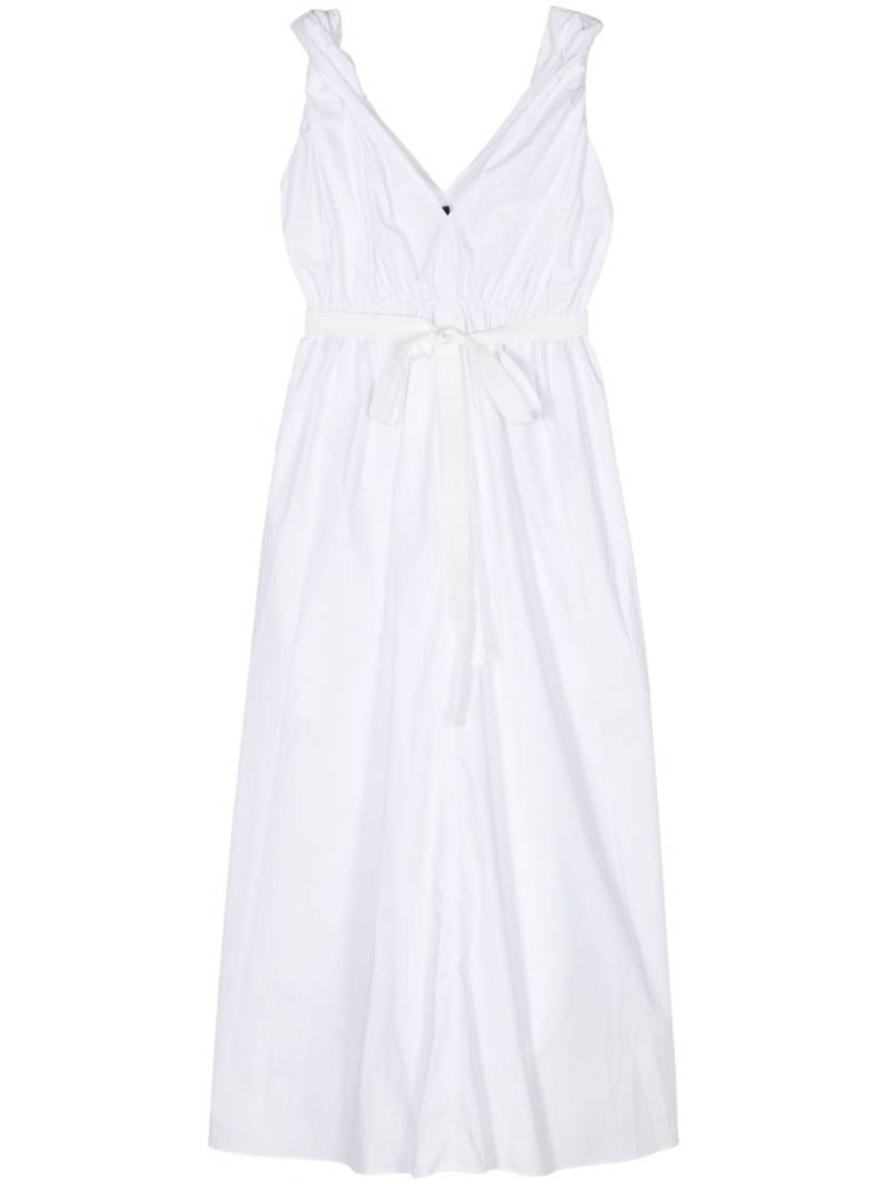 Sofie D'hoore Diabolo belted maxi dress - White von Sofie D'hoore