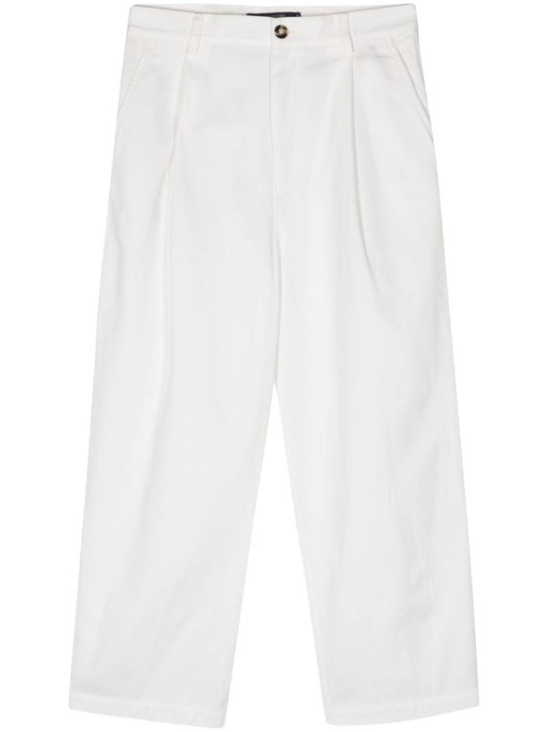 Sofie D'hoore Proof tapered-leg trousers - White von Sofie D'hoore