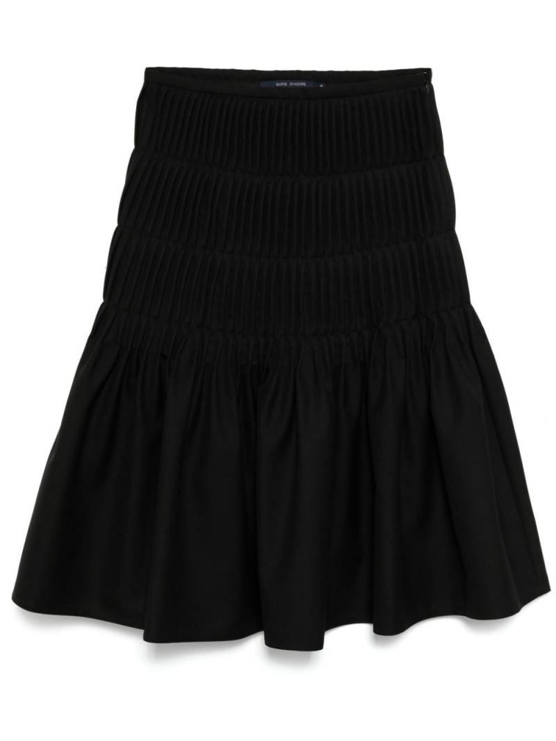 Sofie D'hoore Shake midi skirt - Black von Sofie D'hoore