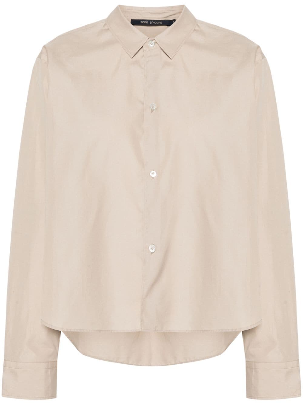 Sofie D'hoore cotton shirt - Neutrals von Sofie D'hoore