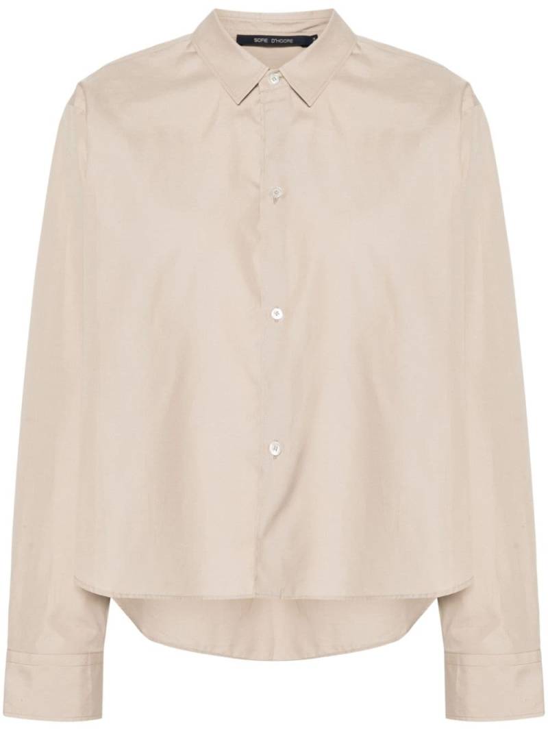 Sofie D'hoore cotton shirt - Neutrals von Sofie D'hoore