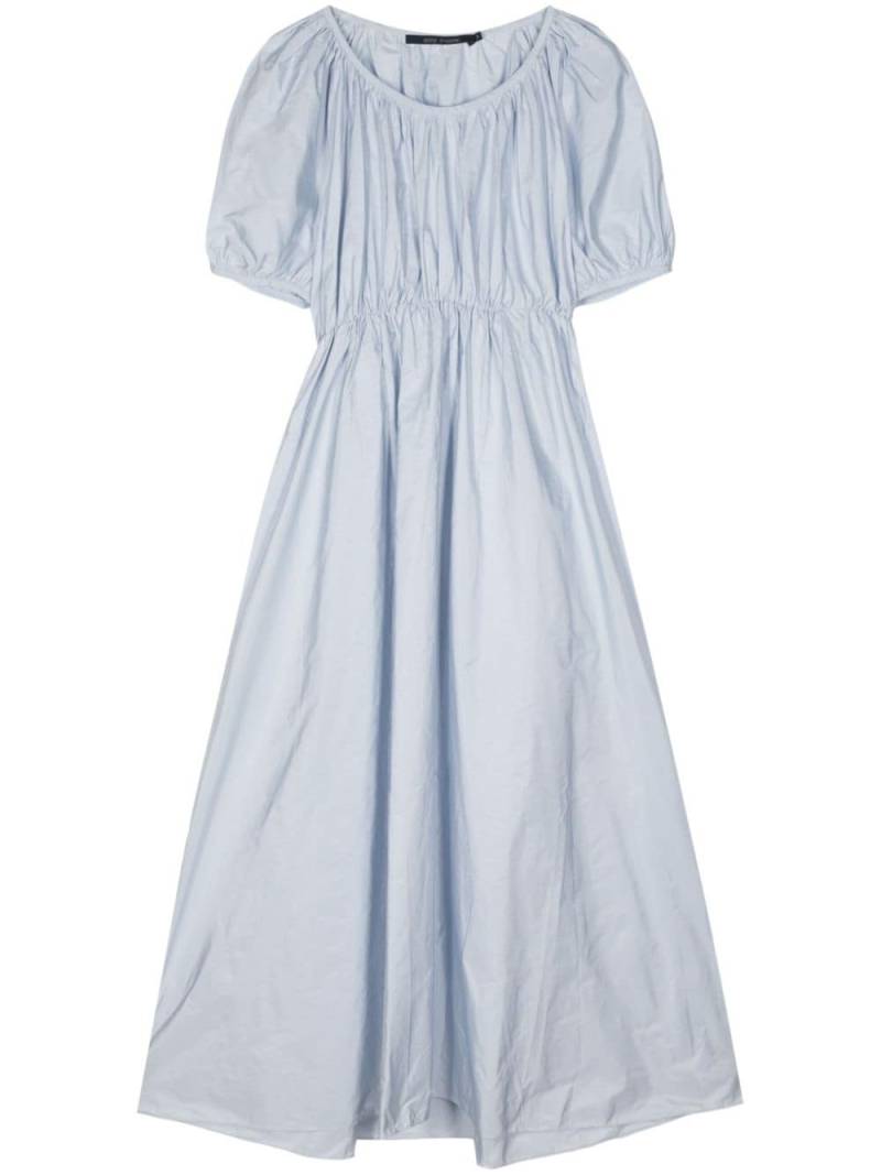 Sofie D'hoore ruched midi dress - Blue von Sofie D'hoore