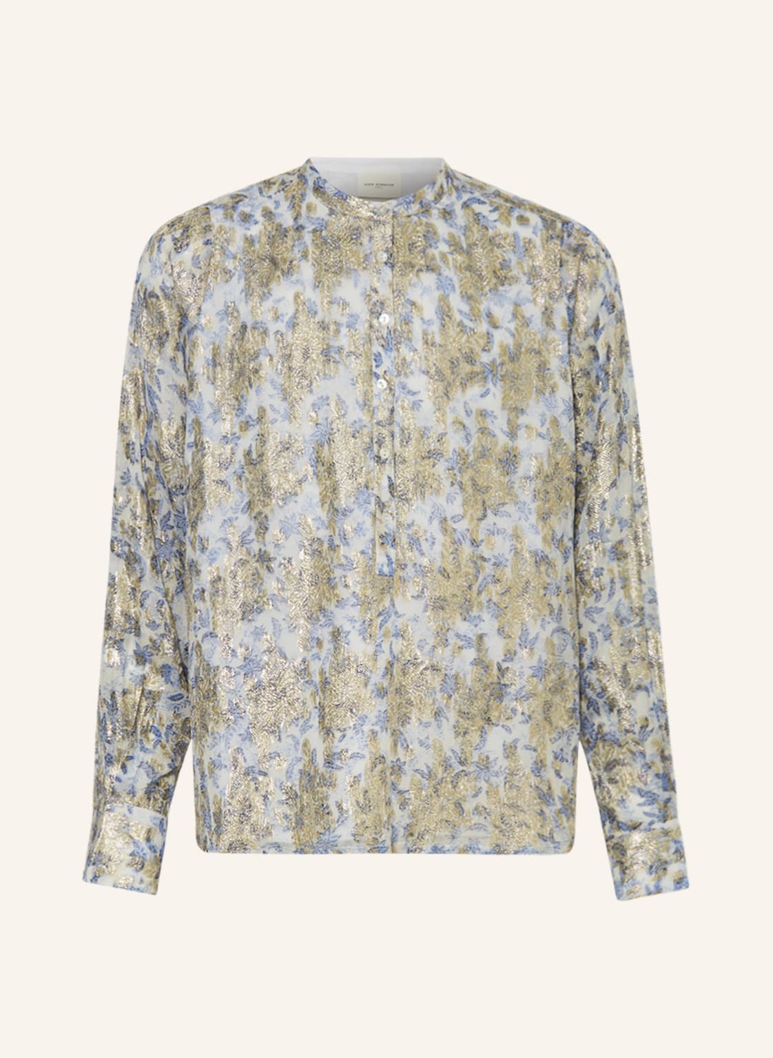 Sofie Schnoor Blusenshirt Mit Glitzergarn blau von Sofie Schnoor