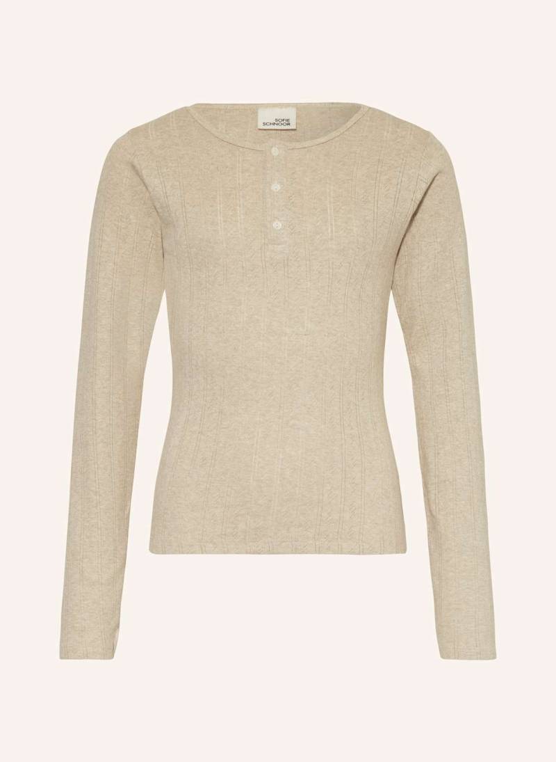 Sofie Schnoor Henley-Shirt Petriciasy beige von Sofie Schnoor
