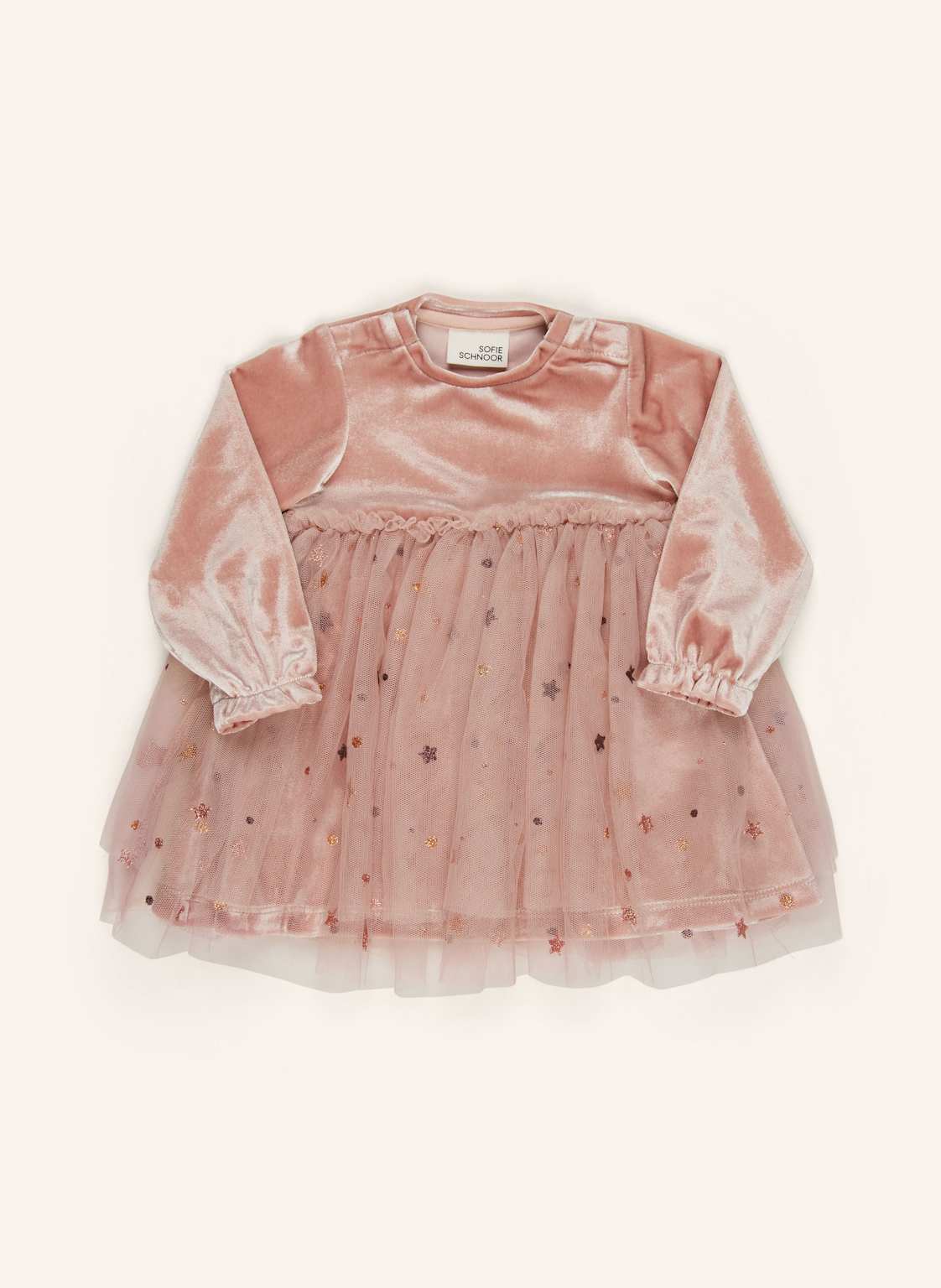 Sofie Schnoor Samtkleid rosa von Sofie Schnoor