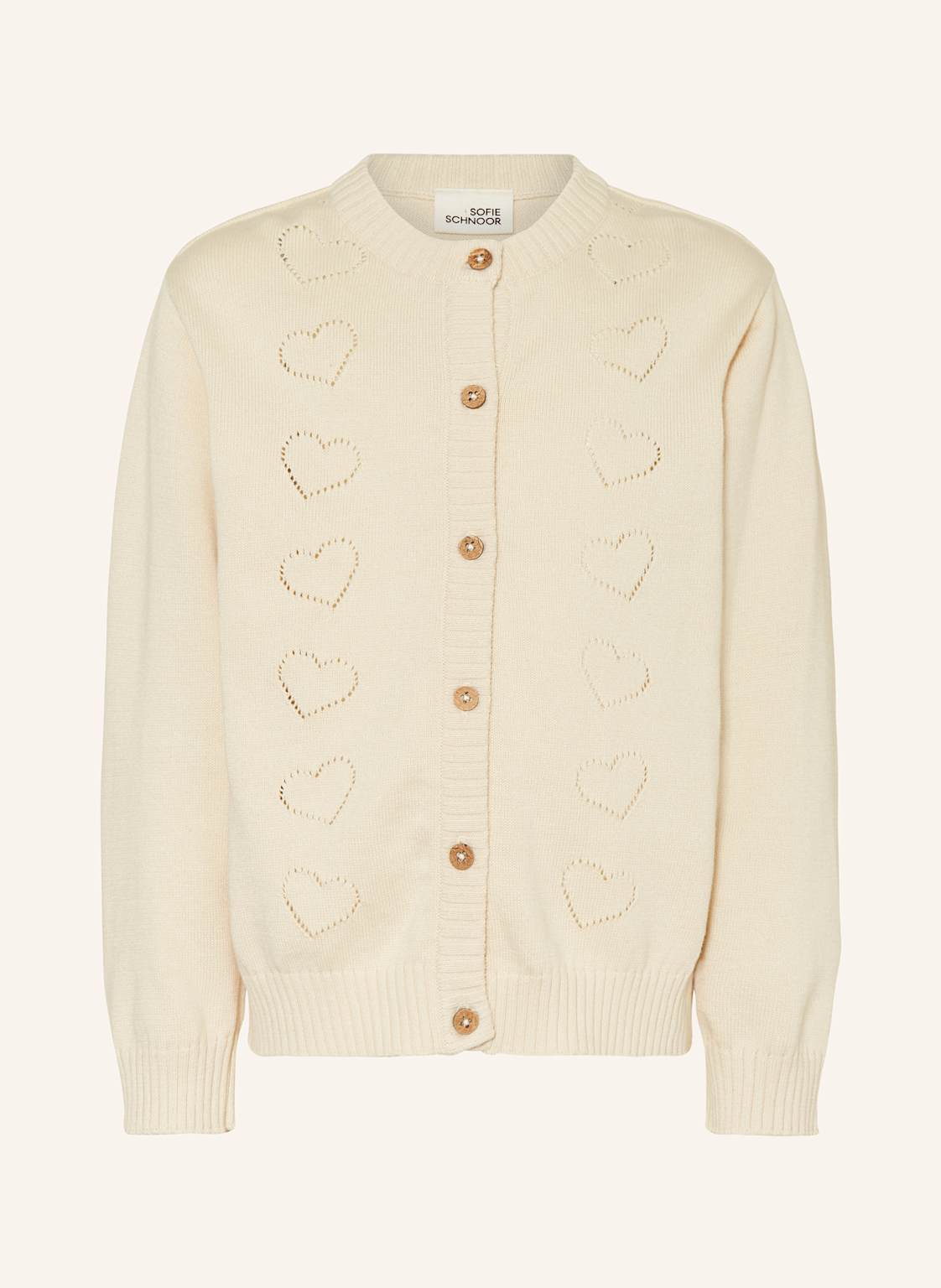 Sofie Schnoor Strickjacke weiss Sofie Schnoor Strickjacke weiss von Sofie Schnoor