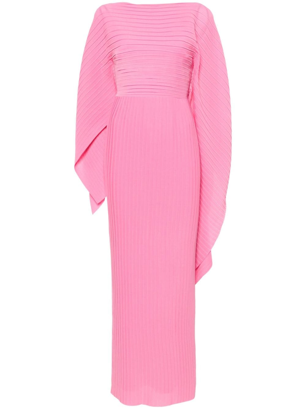 Solace London Adami plissé-effect dress - Pink von Solace London