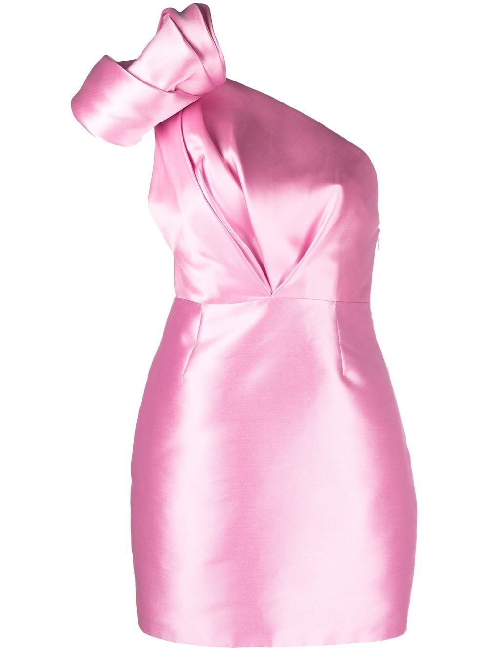 Solace London Asymmetric bow dress - Pink von Solace London