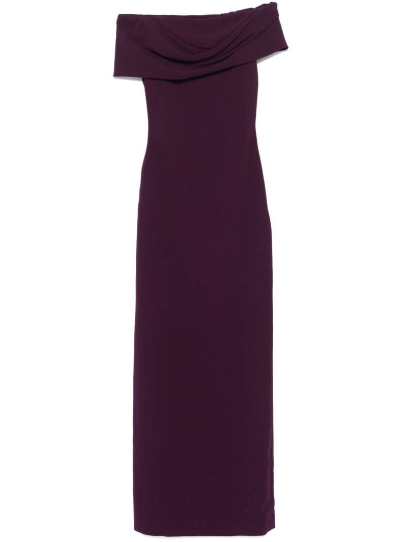 Solace London Eva gown - Purple von Solace London