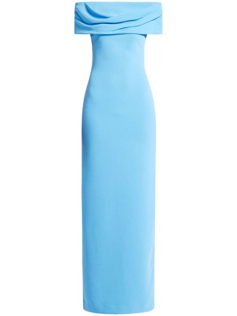 Solace London Eva maxi dress - Blue von Solace London